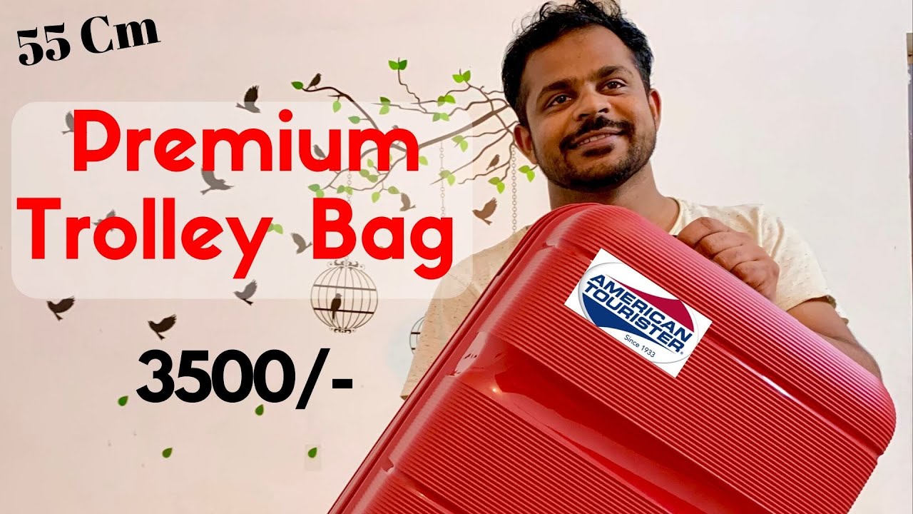 American Tourister Hard Case Trolley Bag - YouTube