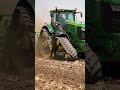🚜 John Deere 9RX Tractor Pulling in Deep Mud | Powerful Tractor Working in Field