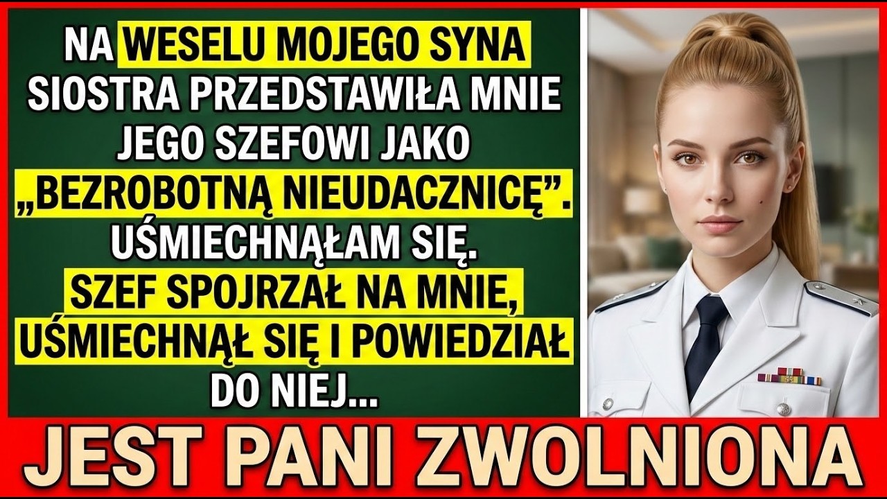 Podczas wesela mojej siostry usłyszałam, jak przedstawia mnie jako „bezrobotną nieudacznice” człowiekowi, który kilka dni później miał zostać moim najważniejszym klientem. Nie zaprotestowałam...