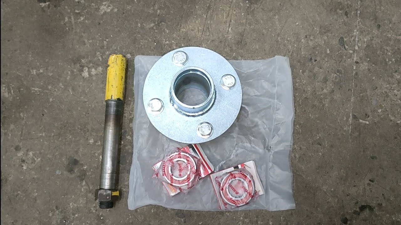 Hub sidewheel replacement knuckle bearing - YouTube