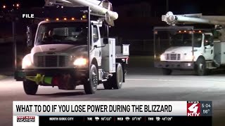 What to do if your power goes out during this week’s expected blizzard