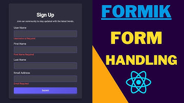 Mastering React Form Handling with Formik: Full Tutorial