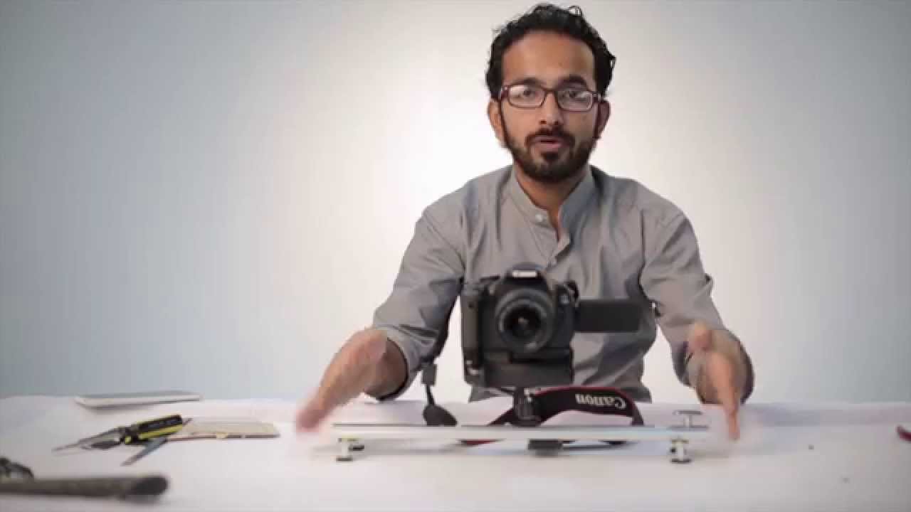 اصنع سلايدر صغير بنفسك مع جان البلوشي DIY mini Slider