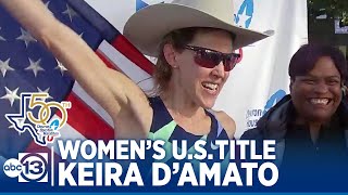 Kiera Damato In Disbelief After Breaking American Record For Womens Marathon Time