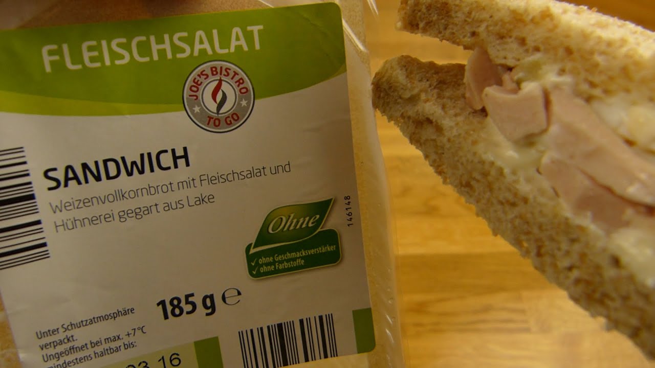 Joe's Bistro To Go - German Meat Salad / Fleischsalat Sandwich - YouTube