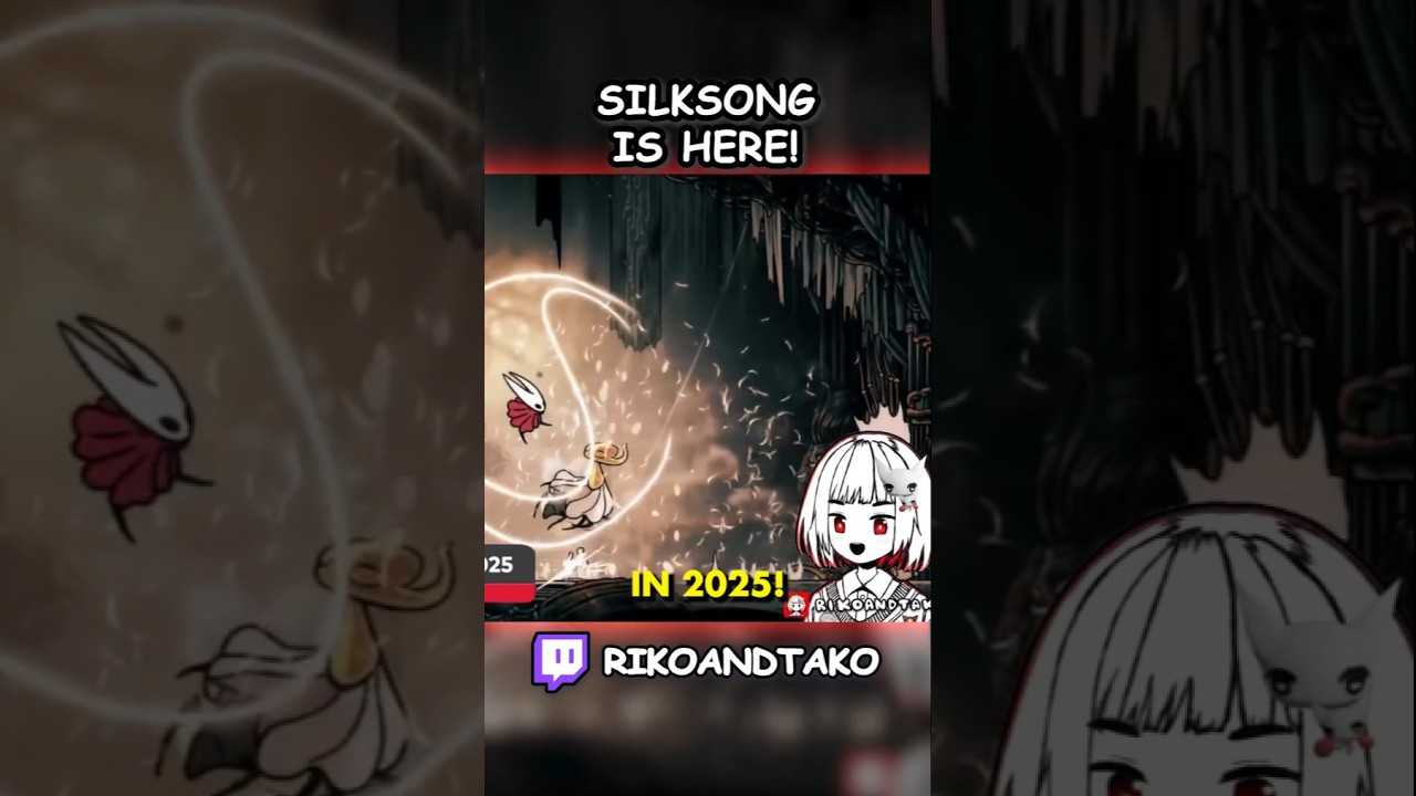 Silksong is HERE! 🐞 #silksong #hollowknight #nintendo