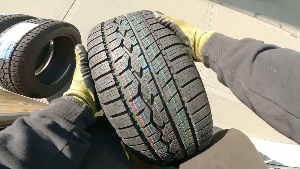 Mobile Tire Shop - Changing a Tire on a Honda Civic at clients location