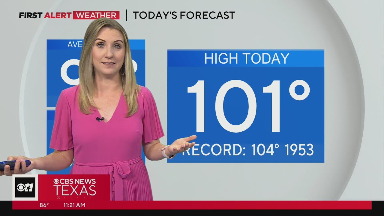 Texas Heat Wave: Triple digit heat is here to stay - YouTube