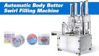 Servo Automatic Whipped Body Butter Filling Machine | Shea Butter Filling