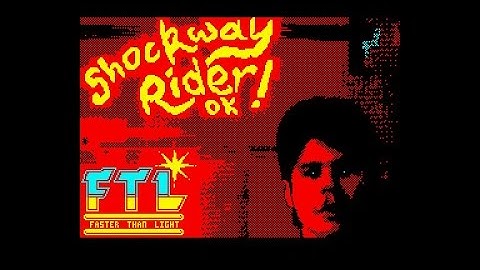Shockway Rider Review for the Amstrad CPC by John Gage