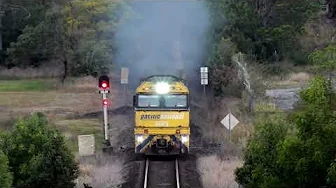 Freight & Passenger Trains Along The North Coast Railway NSW Australia