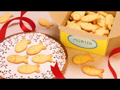 【ジブリ飯】猫の恩返し丨おさかなクッキー丨作り方丨再現レシピ丨The Cat Returns 丨Fish Cookie.
