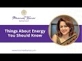 Things about energy you should know