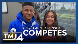Family and friends cheer on Campbellsport track star at regional meet