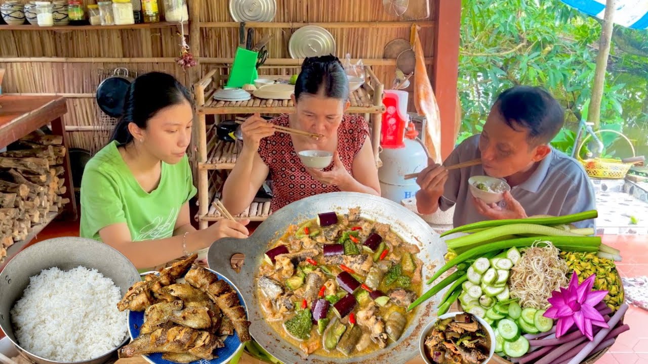 Trúng Đậm Đêm Mưa, Lũ - Cá Dầy Kho Mắm chấm Rau Đồng | MLQ#183