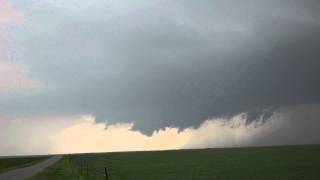 Mesocyclone Development Timelapse - 3/18/2012 Willow, OK Tornado