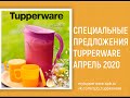 Спецпредложения Tupperware Апрель 2020