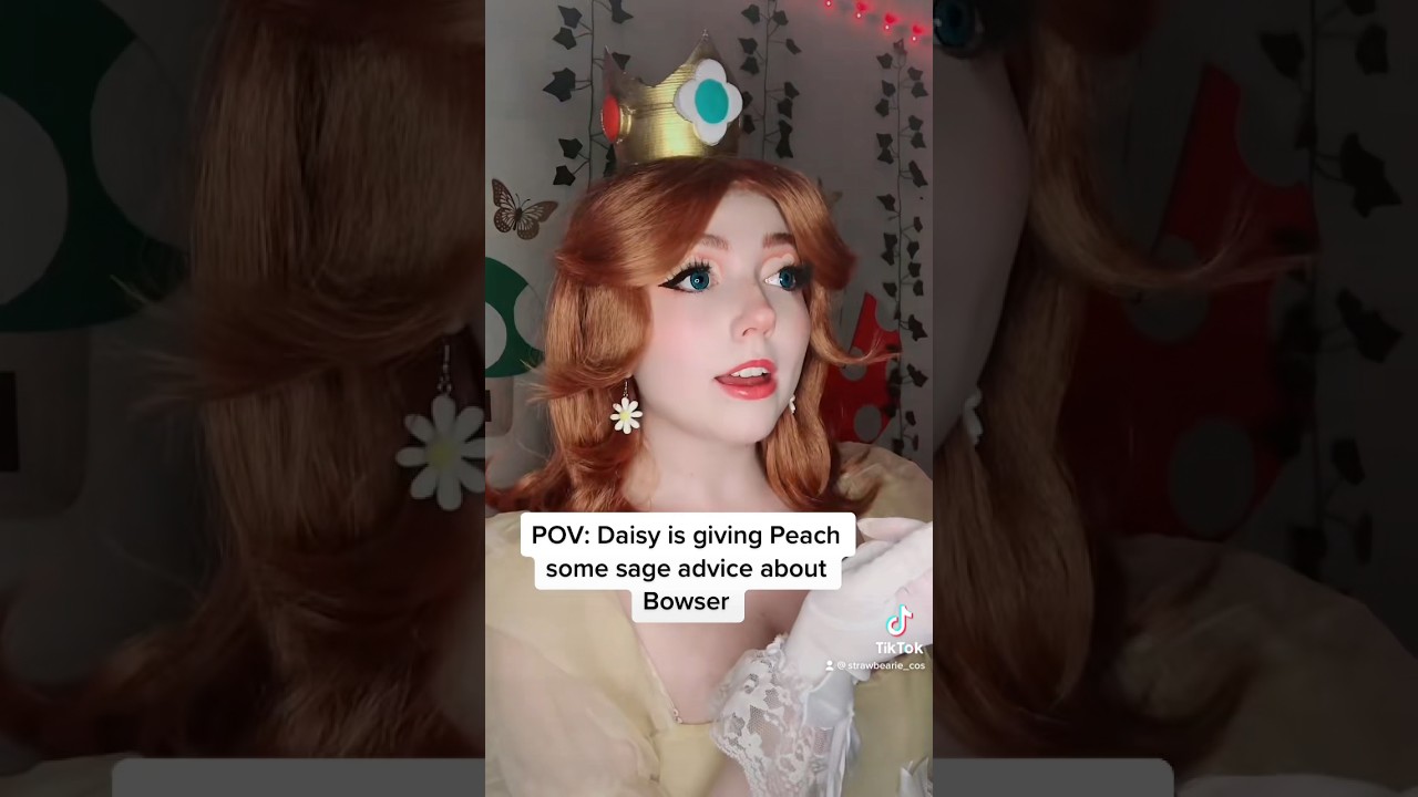 🌼💛 #cosplay #cosplaygirl #mariomovie #daisy #princessdaisy #marioparty #princesspeach