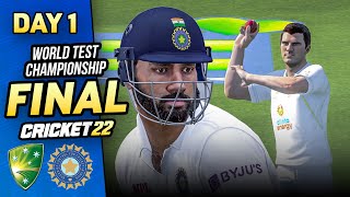 WTC Final - Australia v India - Day 1 Highlights | Cricket 22 Gameplay