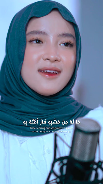 ASSHOLATU'ALANNABI - SABYAN #sabyan #nissasabyan #sholawat #shorts