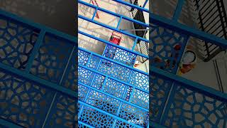 Perforated Metal Canopy Panels During Installation | INUXE