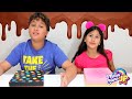 DESENHO Vs CHOCOLATE Vs BRINQUEDO com Maria Clara e JP ♥  Stories for kids about sweets & candies