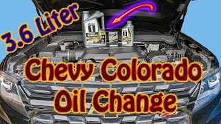 #DIY How to Perform an Engine Oil Change and Oil Filter Replacement 2022 Chevy Colorado 3.6 Liter by Mark Jenkins 4,157 views 8 months ago 11 minutes