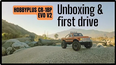 Hobbyplus cr-18p evo v2. Unboxing the best 18th scale trail truck.
