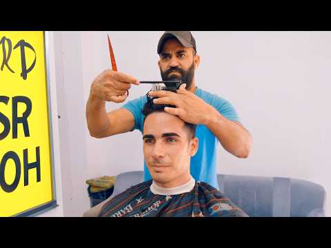 ASMR: Pakistani Barber Knows How to Give me a Haircut