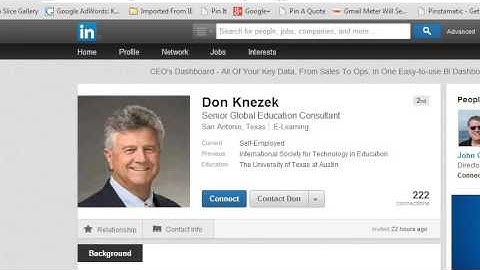 Removing contacts from LinkedIn