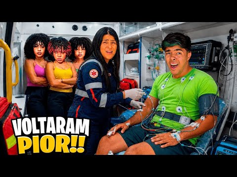 ESTEVÃO NA AMBULÂNCIA 🚑