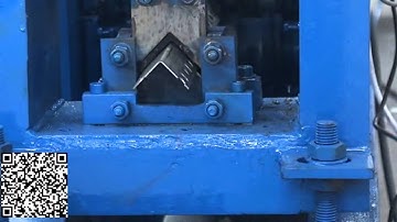 Angle roll forming machine