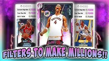 NBA2K20 - USE THESE FILTERS TO MAKE MILLIONS OF MT!!! SNIPE CRAZY PD