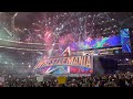 WWE WrestleMania 38 Opening Pyro