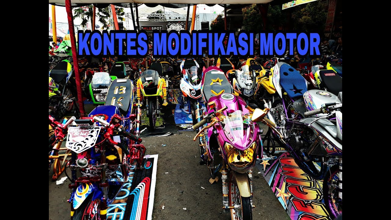 Kontes Modifikasi Motor Sukabumi 2017 YouTube