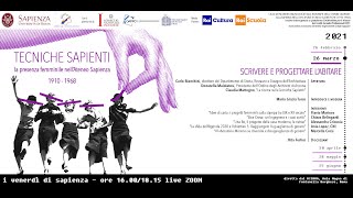 Tecniche Sapienti, Ii Appuntamento Scrivere E Progettare Labitare