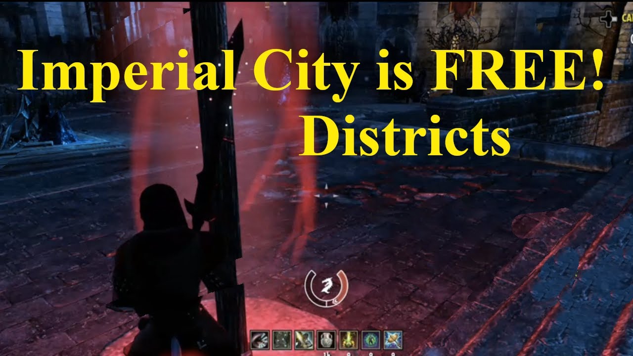 ESO Imperial City is FREE! Districts