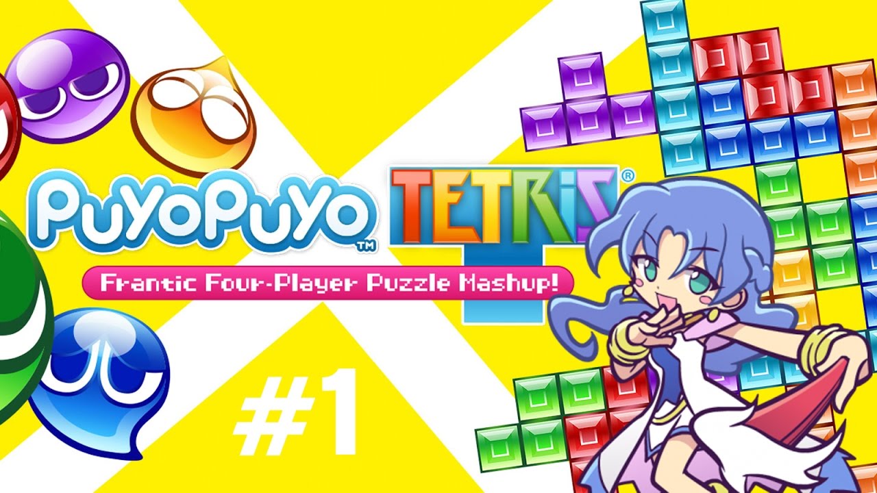 Puzzle League Online Match Puyo Puyo Tetris 1 (PS4) YouTube