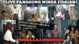 WINDA FIDRIANI  - MEDLEY LAGU LAMPUNG MOLOH - MOLOH & JANDA MATAH  - LIVE PANGGUNG