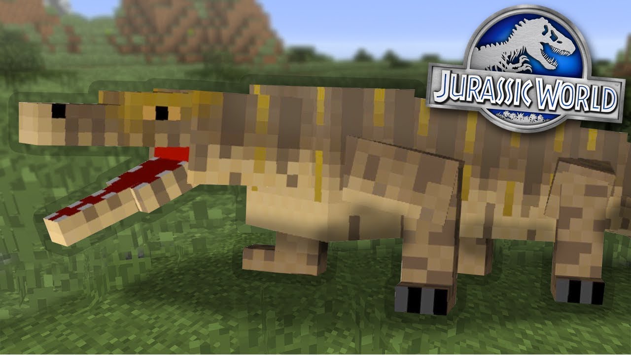 Dinosaurs In Minecraft - Gibby the Megalania! | Jurassic World - Ep3