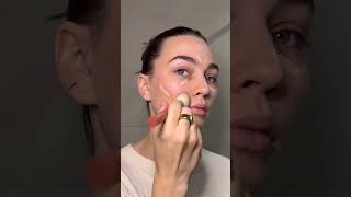 Makeup layering techniques using Rose Inc #shorts