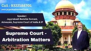 admin/ajax/Supreme Court  - Arbitration Matters