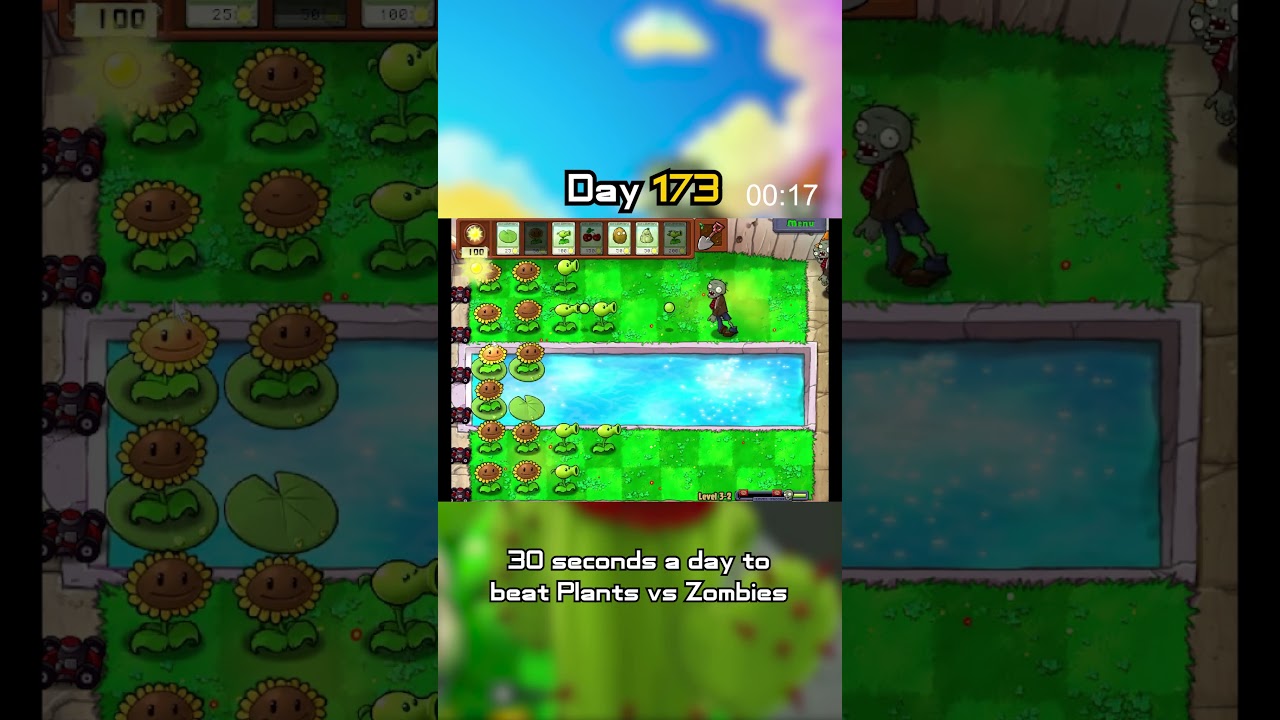 30 seconds a day to beat Plants vs Zombies (Day 173) 