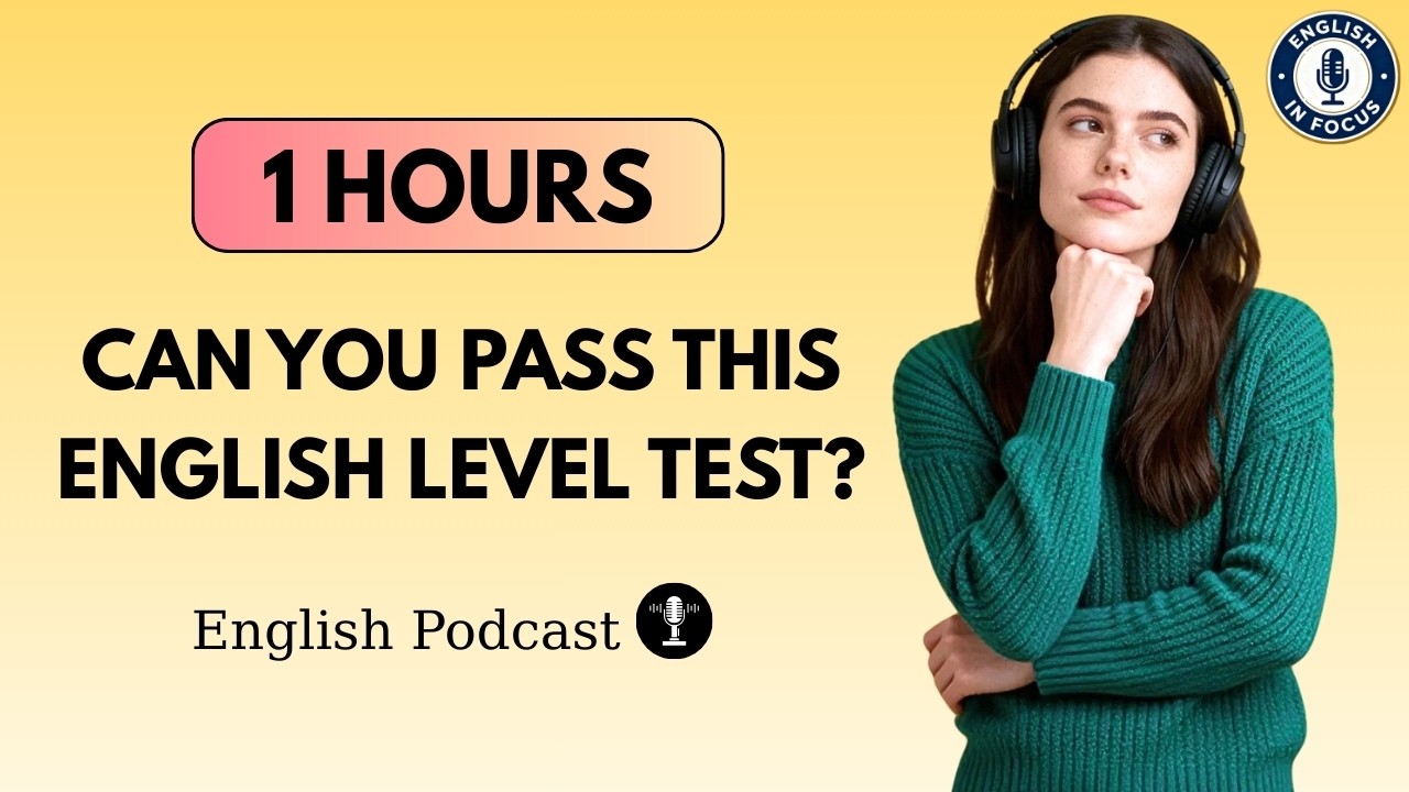 Can You Pass This English Level Test? | Everyday English Speaking Practice | English Podcast