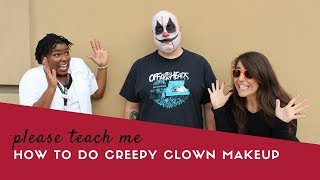 Creepy Clown Makeup Tutorial