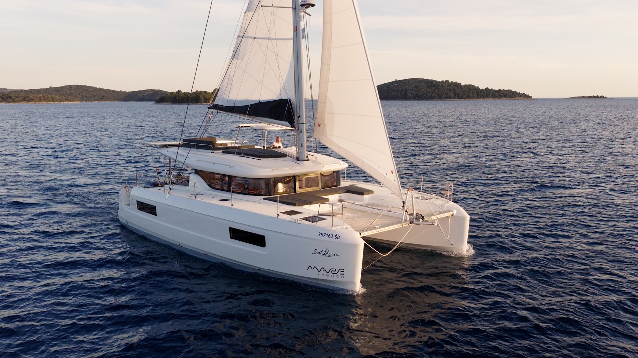 ⁣Lagoon 43 “Sail la vie” | Yacht Tour & Charter in Croatia