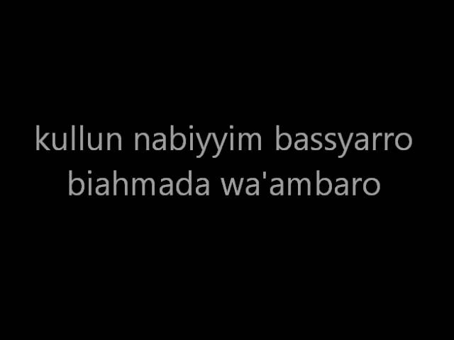 Sholawat - Maulidu Ahmad (lyrics) class=