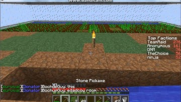 Minecraft FACTION Server Lets Play - Building Base - Ep. 2 ( Minecraft Factions PvP)