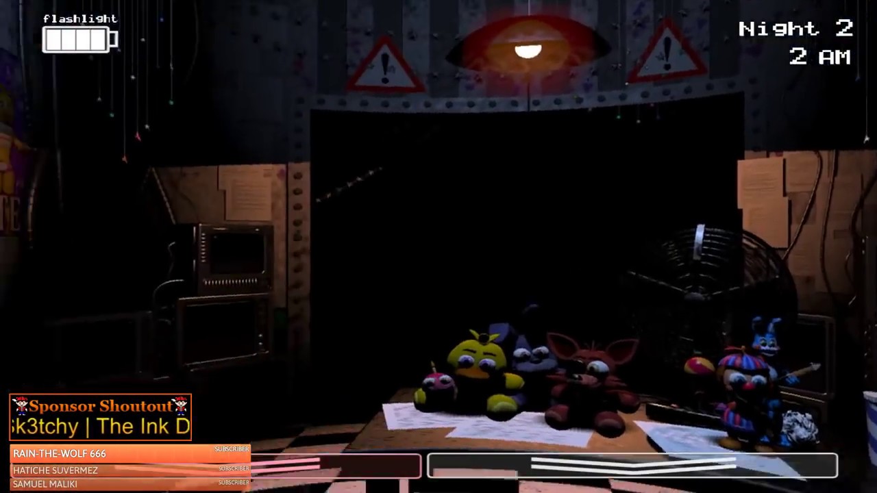 FNAF Five Nights at Freddy's 2 FULL GAME SPEED RUN 
