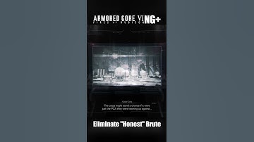 Armored Core 6 NG+: Eliminate "Honest" Brute Part 1 #armoredcore6 #armoredcorevi #armoredcore